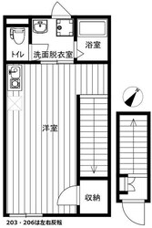 イクシオ下丸子の物件間取画像